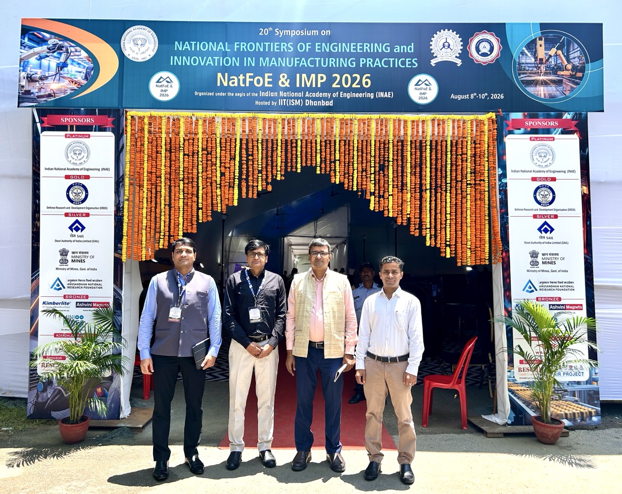 Rajeev Singh Takes Giridih’s Agri-Innovation to the National Stage at IIT (ISM) Dhanbad