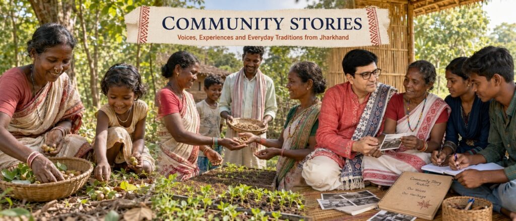 Community stories documenting indigenous knowledge, traditions and Hodopathy in Jharkhand