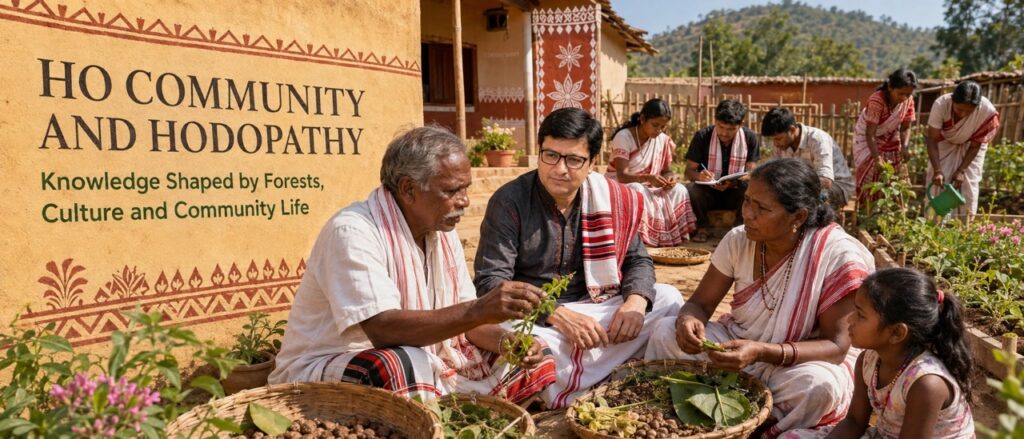 Ho community and the traditional knowledge heritage of Hodopathy in Jharkhand