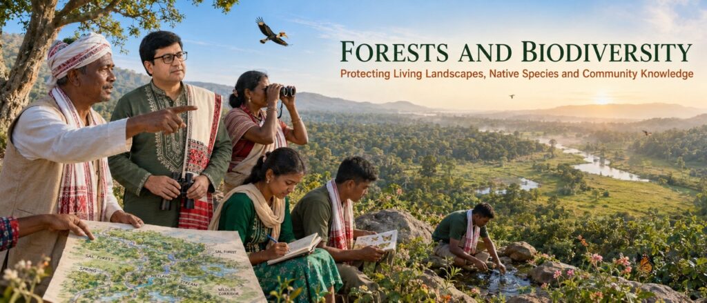 Forests and biodiversity supporting Hodopathy and indigenous herbal knowledge in Jharkhand, with Rajeev Singh