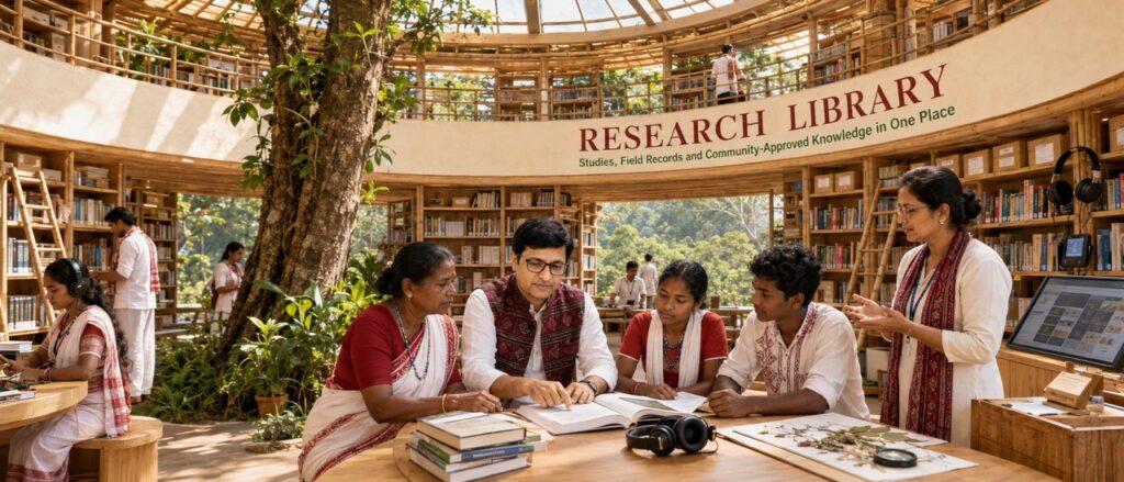 Hodopathy research library documenting indigenous herbal knowledge, medicinal plants and Jharkhand