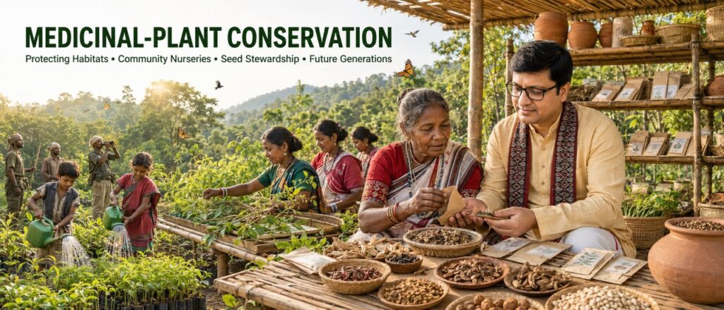 Medicinal plant conservation supporting Hodopathy and indigenous herbal knowledge in Jharkhand with Rajeev Singh